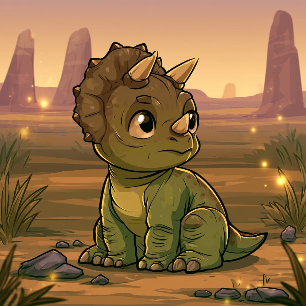Le tricératops sage